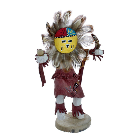 Navajo American Indian Sunface Kachina Doll NX11467
